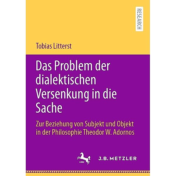 Das Problem der dialektischen Versenkung in die Sache, Tobias Litterst