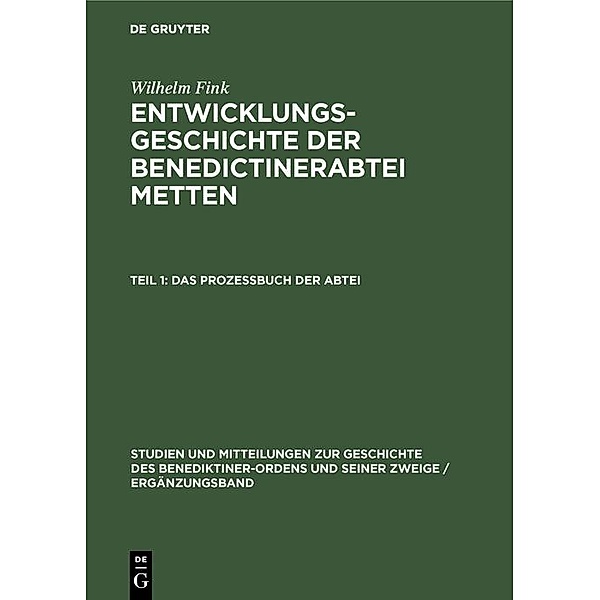 Das Professbuch der Abtei / Jahrbuch des Dokumentationsarchivs des österreichischen Widerstandes, Wilhelm Fink