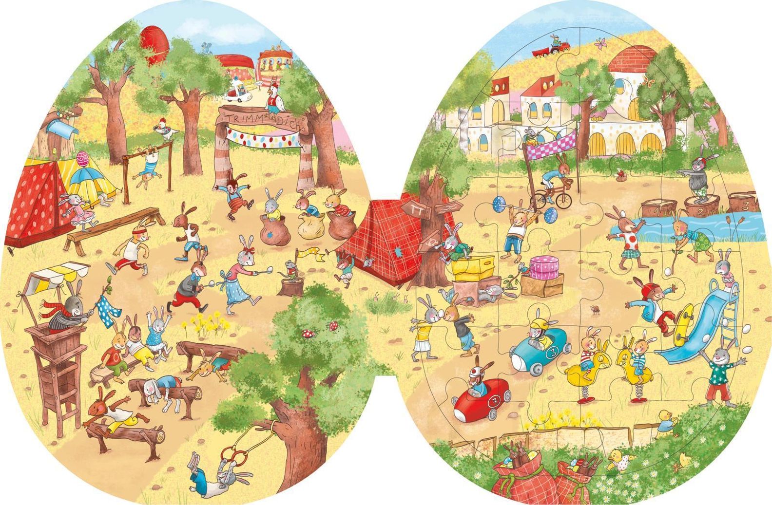 Das Puzzle-Wimmel-Ei Buch versandkostenfrei bei Weltbild.de bestellen