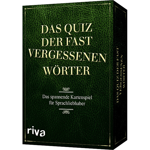 riva Verlag, Riva Das Quiz der fast vergessenen Wörter, Petra Cnyrim, Carolina Graf