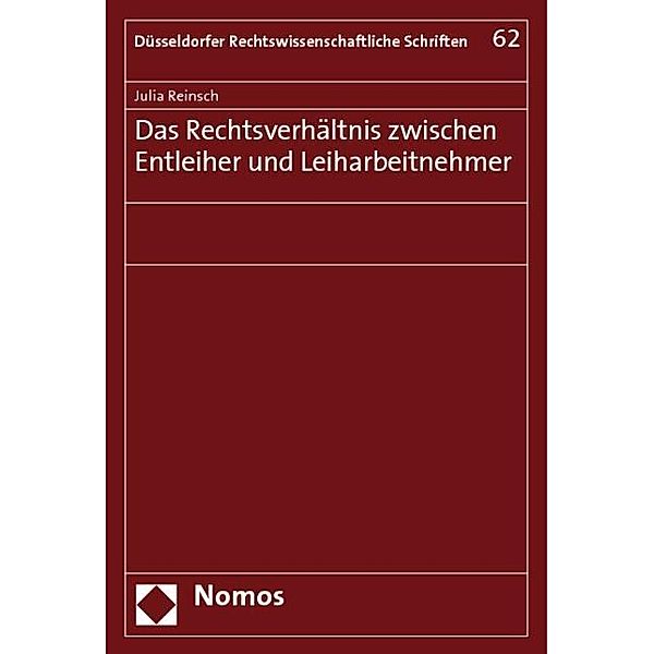 Das Rechtsverhältnis zwischen Entleiher und Leiharbeitnehmer, Julia Reinsch