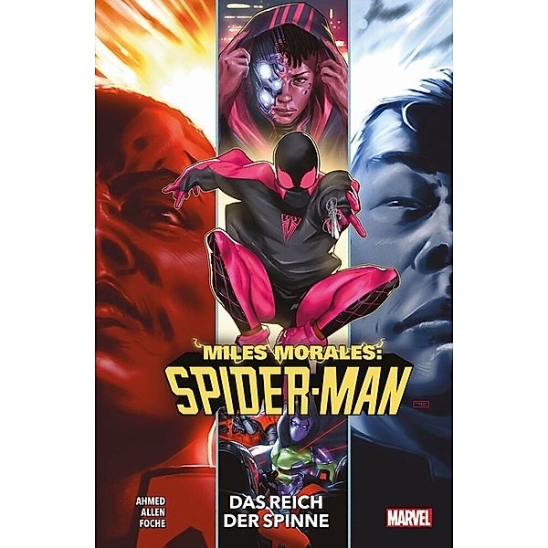 Das Reich der Spinne / Miles Morales: Spider-Man - Neustart Bd.8, Saladin Ahmed, Christopher Allen, Paris Alleyne, Natacha Bustos, Carmen Carnero, Alberto Foche, Ig Guara, Alitha E. Martinez, Paco Medina