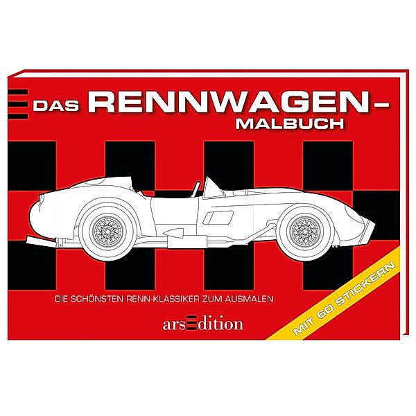 Das Rennwagen-Malbuch