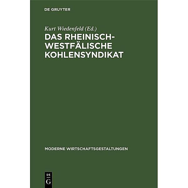 Das Rheinisch-Westfälische Kohlensyndikat