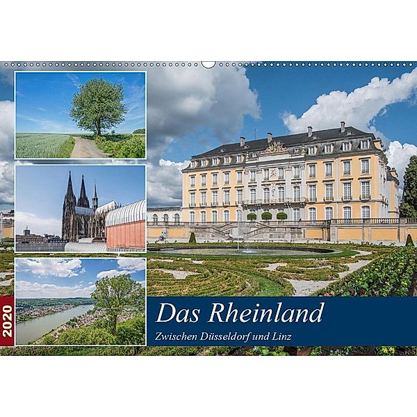 Das Rheinland - Zwischen Düsseldorf und Linz (Wandkalender 2020 DIN A2 quer), Thomas Leonhardy