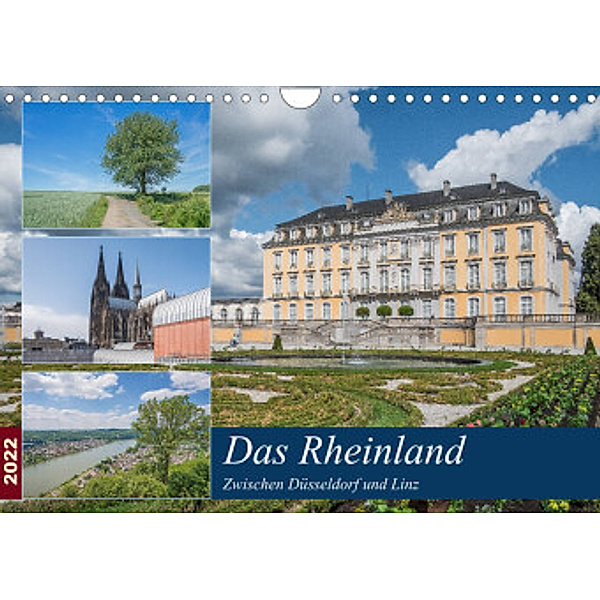 Das Rheinland - Zwischen Düsseldorf und Linz (Wandkalender 2022 DIN A4 quer), Thomas Leonhardy
