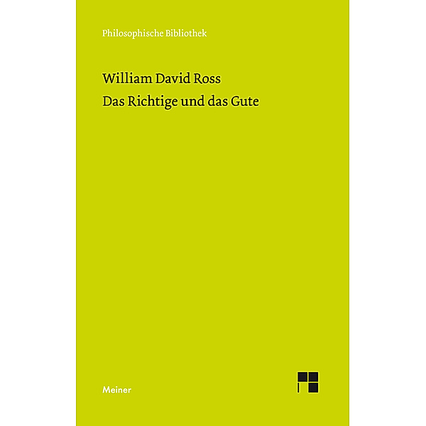 Das Richtige und das Gute, William David Ross