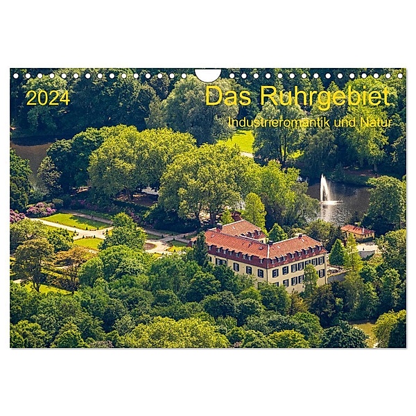 Das Ruhrgebiet Industrieromantik und Natur (Wandkalender 2024 DIN A4 quer), CALVENDO Monatskalender, Prime Selection