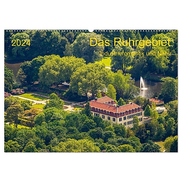 Das Ruhrgebiet Industrieromantik und Natur (Wandkalender 2024 DIN A2 quer), CALVENDO Monatskalender, Prime Selection