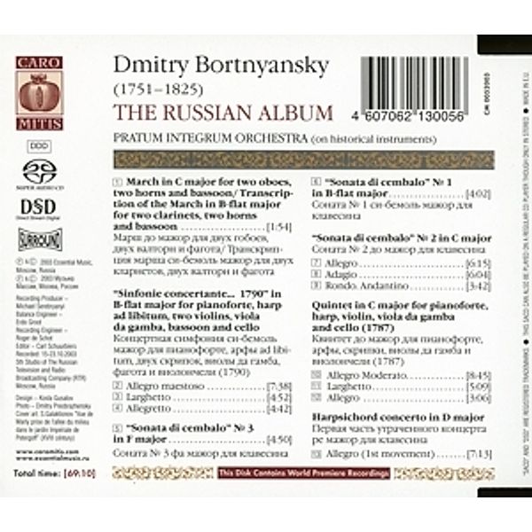 Das russische Album, Pratum Integrum Orchestra