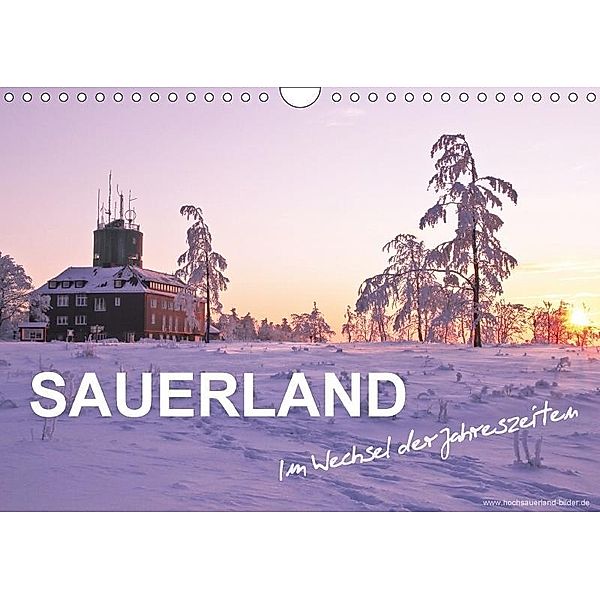 Das Sauerland im Wechsel der Jahreszeiten (Wandkalender 2017 DIN A4 quer), Heidi Bücker
