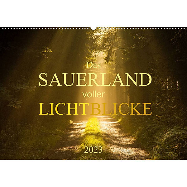 Das Sauerland voller Lichtblicke (Wandkalender 2023 DIN A2 quer), Heidi Bücker