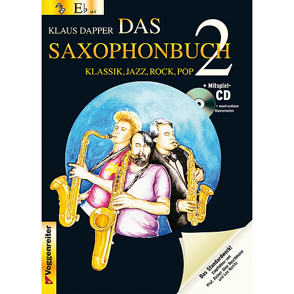 Das Saxophonbuch 2 (Version Eb), m. 1 Audio-CD, Klaus Dapper