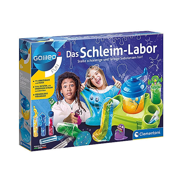 Clementoni Das Schleim-Labor (Experimentierkasten)