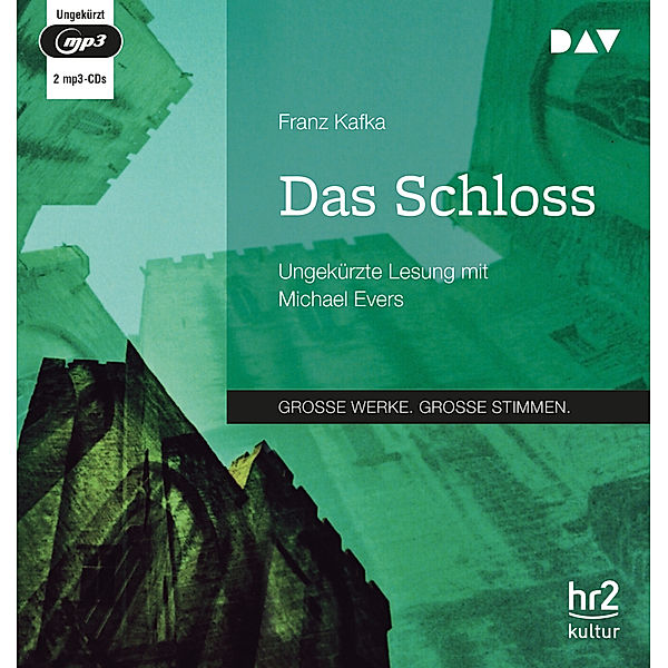 Das Schloss,2 Audio-CD, 2 MP3, Franz Kafka