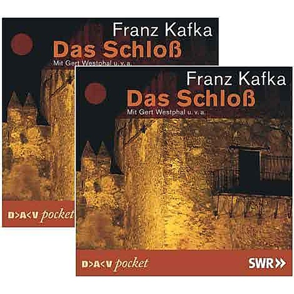 Das Schloß, 2 Audio-CDs, Franz Kafka