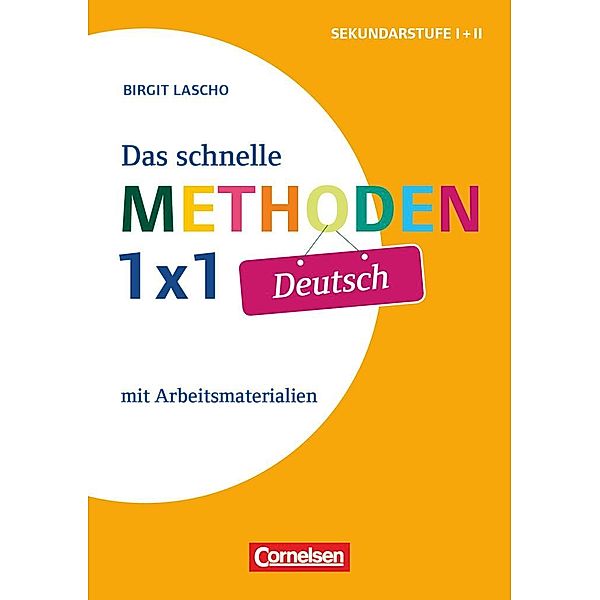 Das schnelle Methoden-1x1 Deutsch, Birgit Lascho