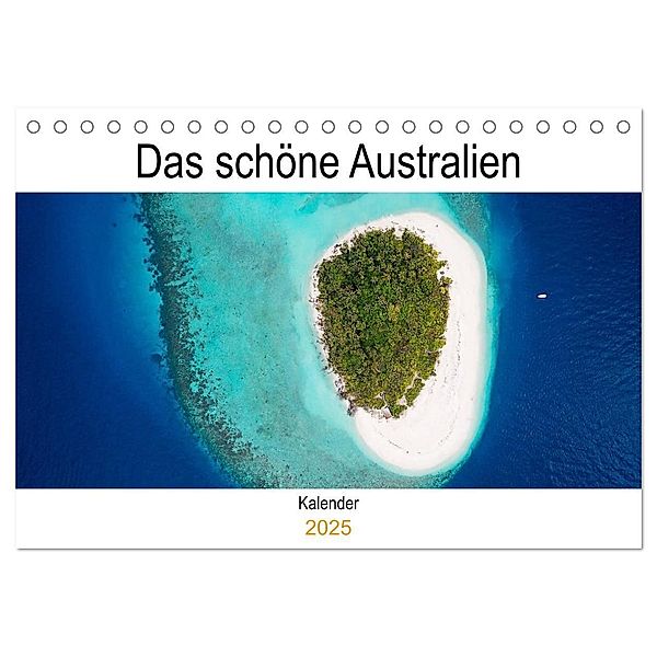 Das schöne Australien (Tischkalender 2025 DIN A5 quer), CALVENDO Monatskalender, Calvendo, Same