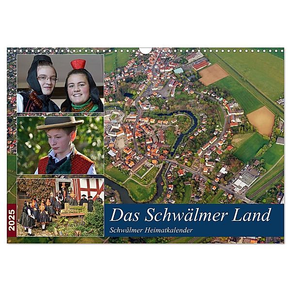 Das Schwälmer Land (Wandkalender 2025 DIN A3 quer), CALVENDO Monatskalender, Calvendo, Lutz Klapp