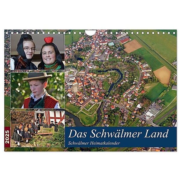 Das Schwälmer Land (Wandkalender 2025 DIN A4 quer), CALVENDO Monatskalender, Calvendo, Lutz Klapp