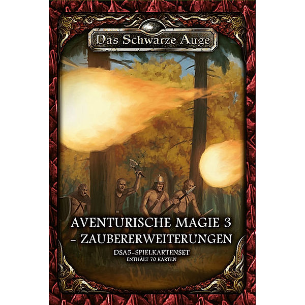 Ulisses Spiele Das Schwarze Auge, DSA5 -Spielkartenset Aventurische Magie 3 - Zaubererweiterung, Johannes Kaub, Alex Spohr, Fabian Talkenber