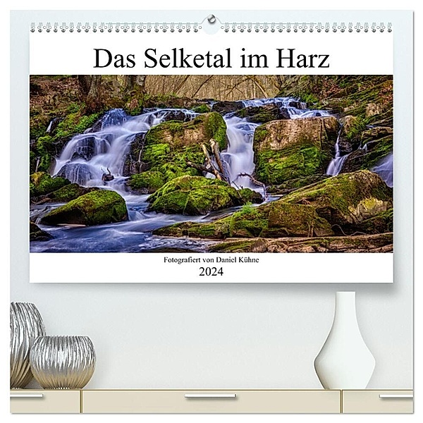 Das Selketal im Harz (hochwertiger Premium Wandkalender 2024 DIN A2 quer), Kunstdruck in Hochglanz, Daniel Kühne