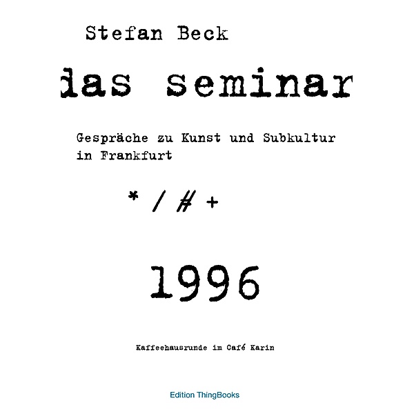 Das Seminar, Stefan Beck