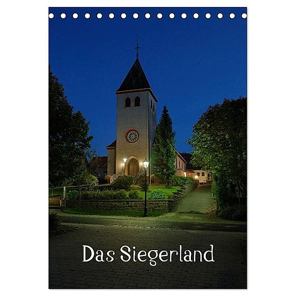 Das Siegerland (Tischkalender 2024 DIN A5 hoch), CALVENDO Monatskalender, Schneider Foto / Alexander Schneider