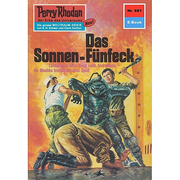 Das Sonnen-Fünfeck (Heftroman) / Perry Rhodan-Zyklus Das Konzil Bd.681, Kurt Mahr