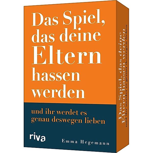 Das Spiel, das deine Eltern hassen werden (und ihr werdet es genau deswegen lieben), Emma Hegemann