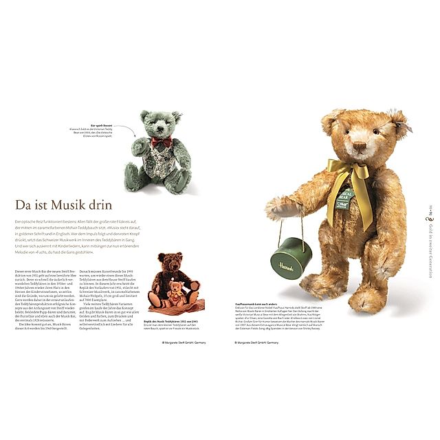 Das Steiff Teddybären Buch Buch versandkostenfrei bei Weltbild.at