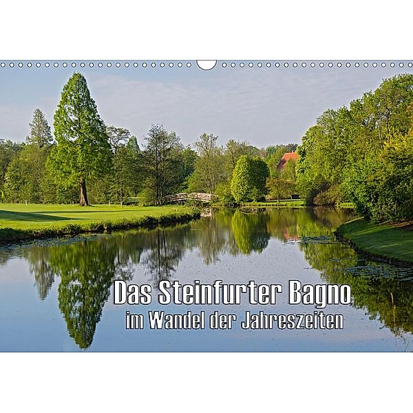 Das Steinfurter Bagno im Wandel der Jahreszeiten (Wandkalender 2021 DIN A3 quer), Leon Uppena (GdT)