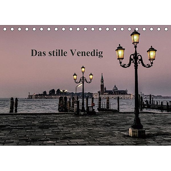 Das stille Venedig (Tischkalender 2020 DIN A5 quer), Norbert Gronostay