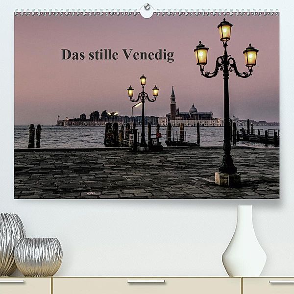 Das stille Venedig(Premium, hochwertiger DIN A2 Wandkalender 2020, Kunstdruck in Hochglanz), Norbert Gronostay
