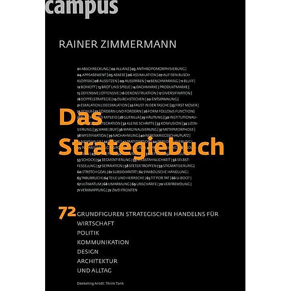 Das Strategiebuch, Rainer Zimmermann