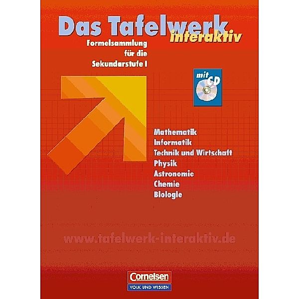 Das Tafelwerk interaktiv - Formelsammlung für die Sekundarstufe I - Allgemeine Ausgabe, Matthias Felsch, Hubert König, Karlheinz Martin, Rüdiger Erbrecht