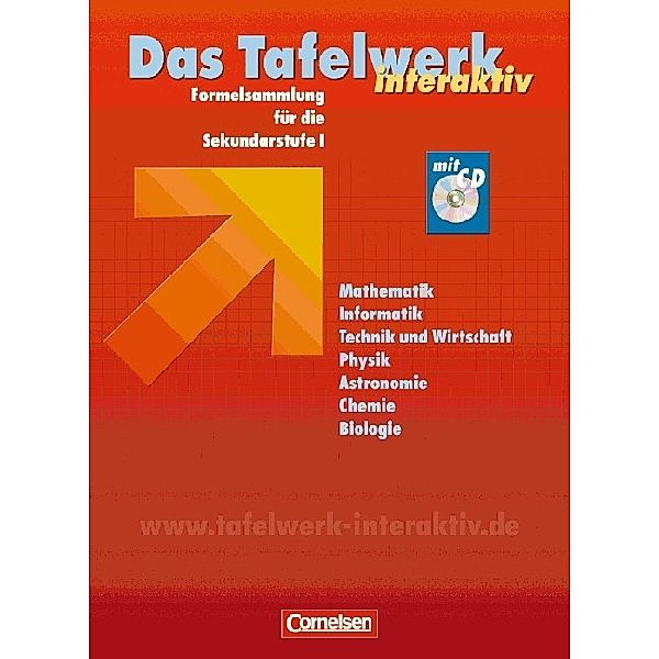 Das Tafelwerk interaktiv - Formelsammlung für die Sekundarstufe I - Westliche Bundesländer, Rüdiger Erbrecht