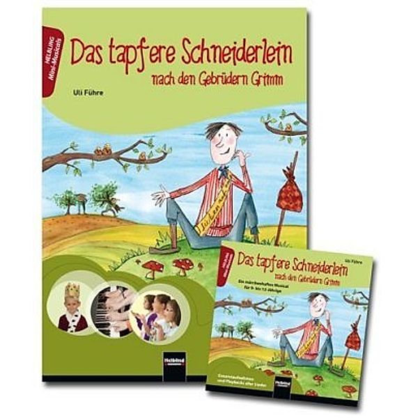 Das tapfere Schneiderlein, m. Audio-CD, Uli Führe