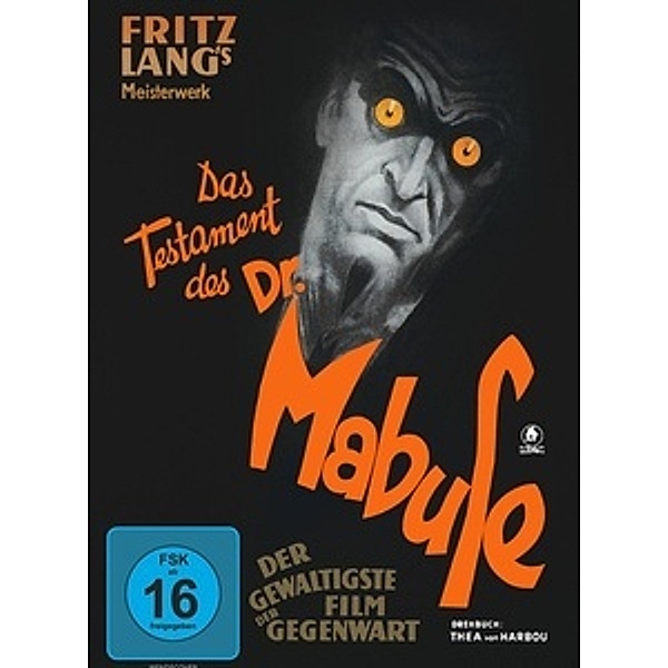 Das Testament des Dr. Mabuse, Fritz Lang
