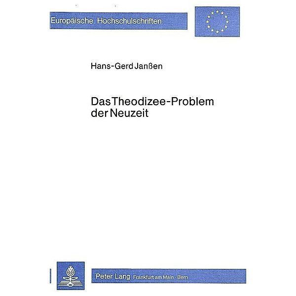 Das Theodizee-Problem der Neuzeit, Hans-Gerd Janssen