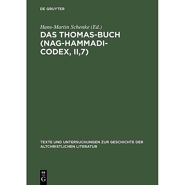 Das Thomas-Buch (Nag-Hammadi-Codex, II,7)