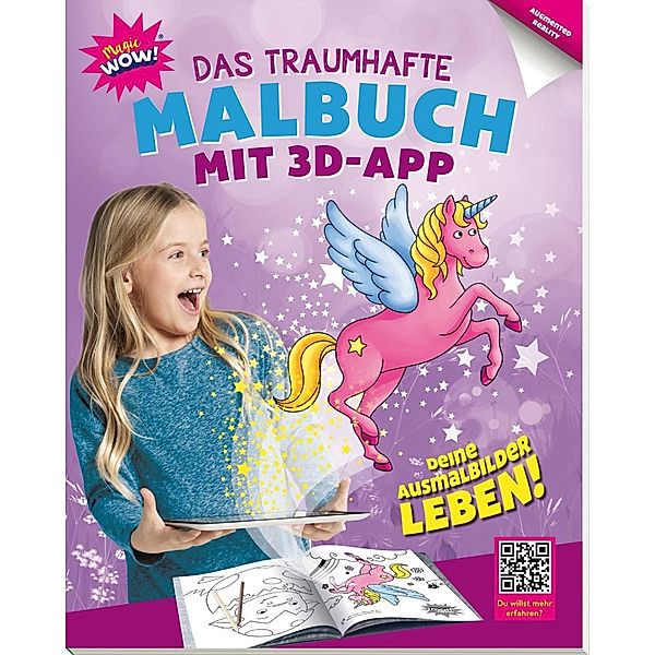 Das traumhafte Malbuch mit 3D-App