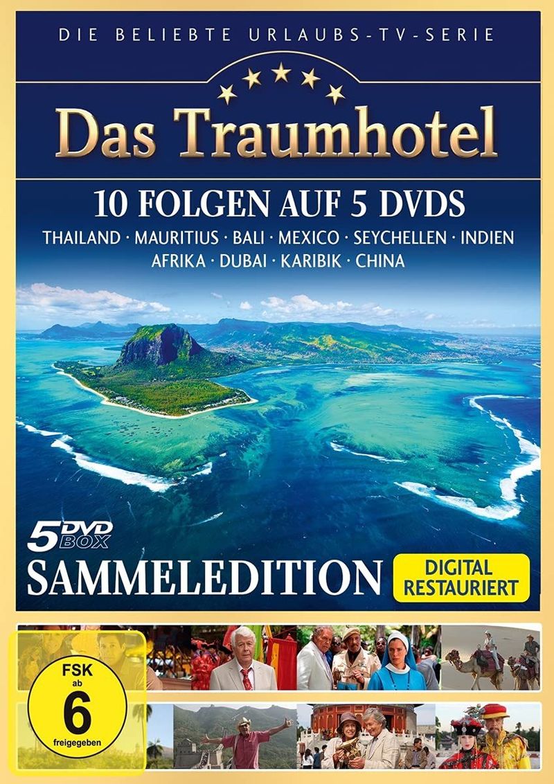 Das Traumhotel: Sammeledition - 10 Folgen auf 5 DVDs Film | Weltbild.de