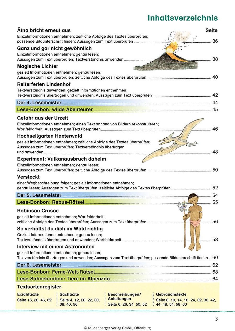 Das Übungsheft Lesen: 4 Das Übungsheft Lesen Klasse 4 kaufen