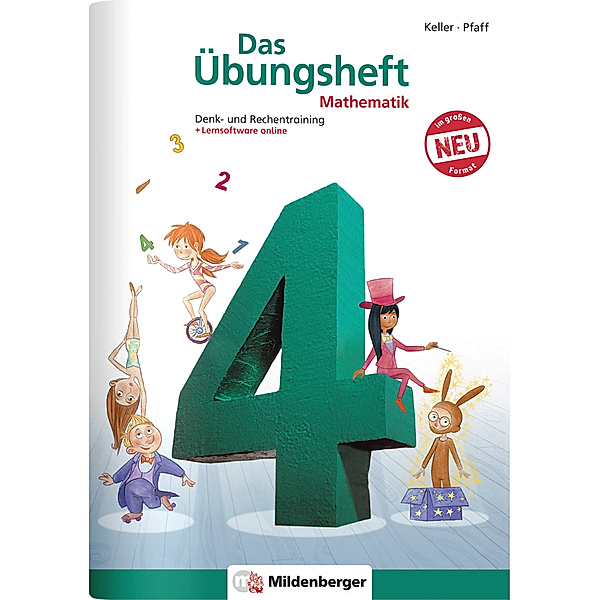 Das Übungsheft Mathematik 4 - DIN A4, Karl-Heinz Keller, Nina Simon, Hendrik Simon, Peter Pfaff