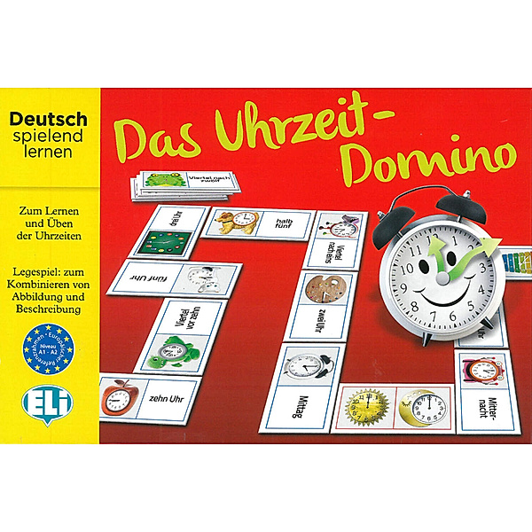 Klett Sprachen, Klett Sprachen GmbH Das Uhrzeit-Domino