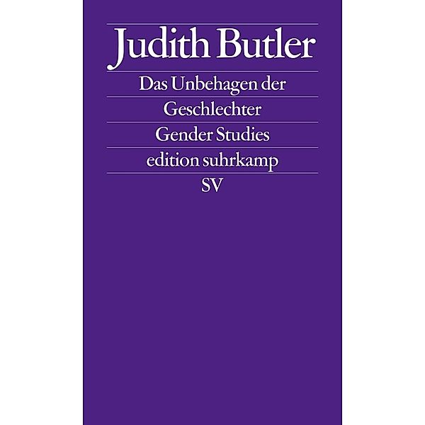 Das Unbehagen der Geschlechter, Judith Butler