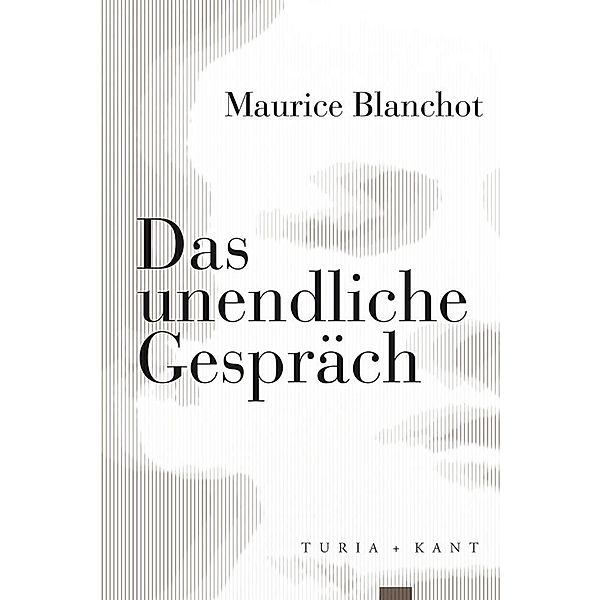 Das unendliche Gespräch, Maurice Blanchot