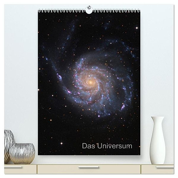 Das Universum (hochwertiger Premium Wandkalender 2024 DIN A2 hoch), Kunstdruck in Hochglanz, Dr. Kai Wiechen