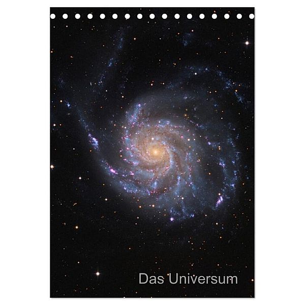 Das Universum (Tischkalender 2024 DIN A5 hoch), CALVENDO Monatskalender, Dr. Kai Wiechen